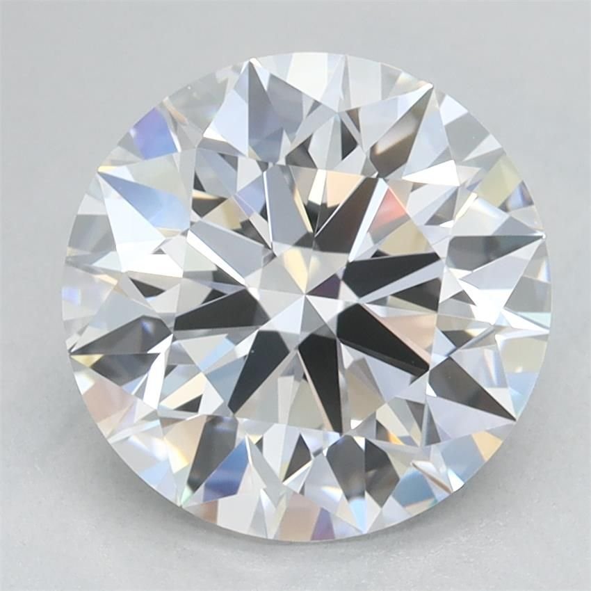 2.57ct D VVS1 Rare Carat Ideal Cut Round Lab Grown Diamond
