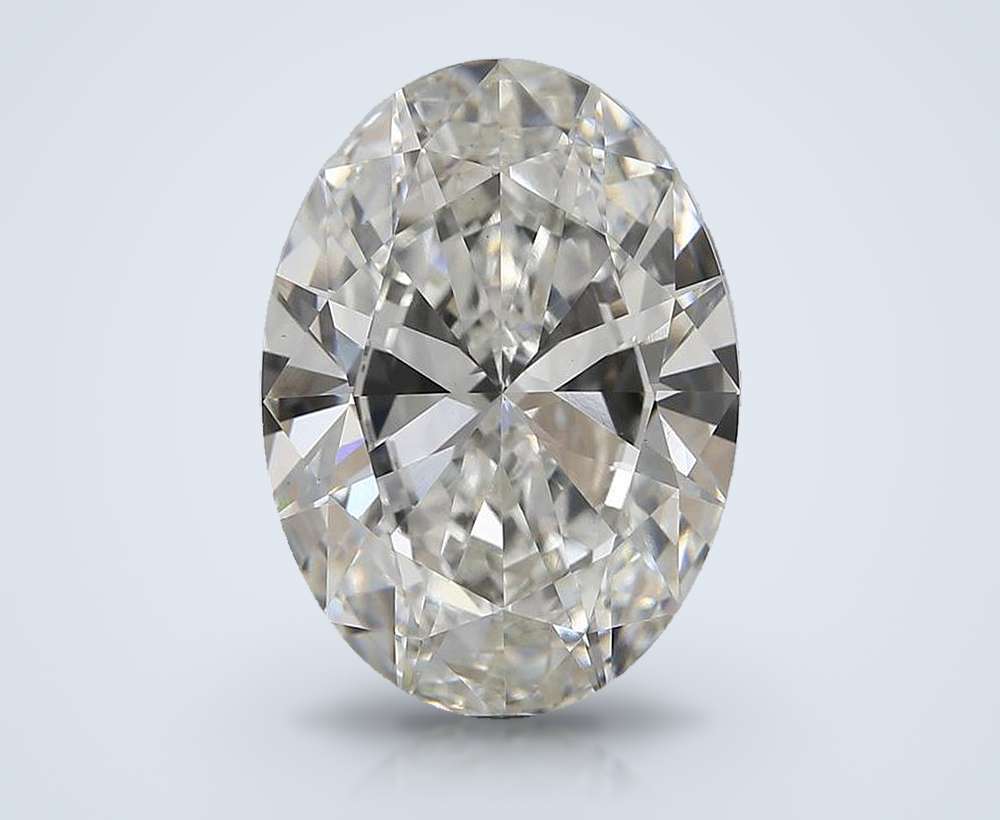 4.62 Carat Oval Lab Diamond