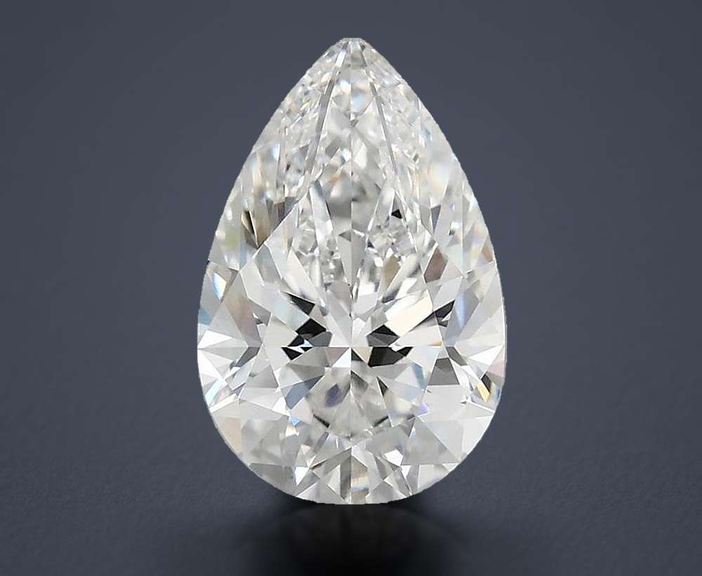 2.46 Carat Pear Lab Diamond