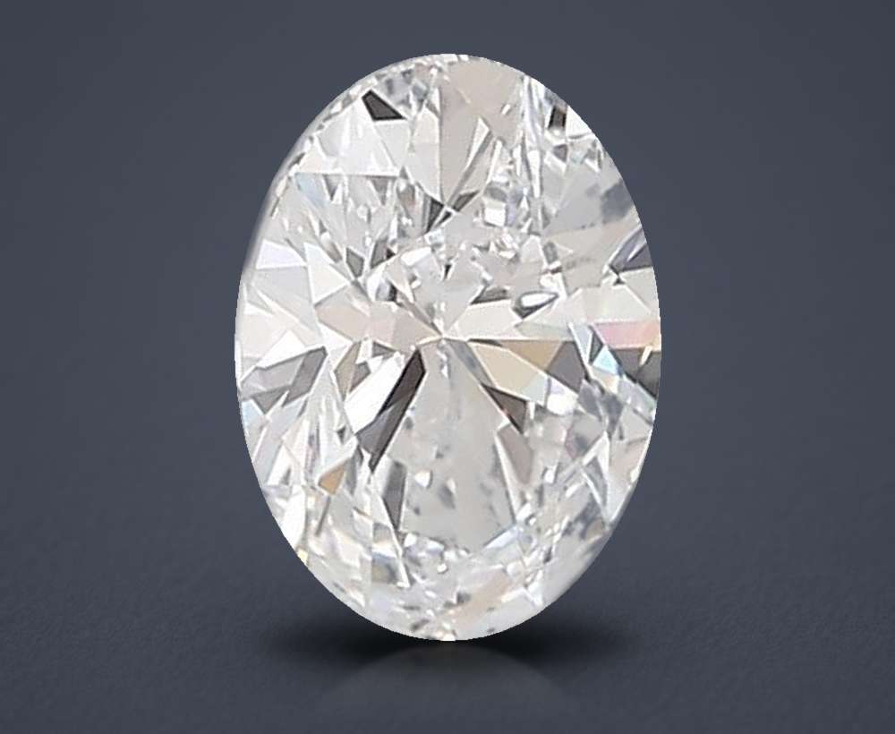 0.91 Carat Oval Lab Diamond