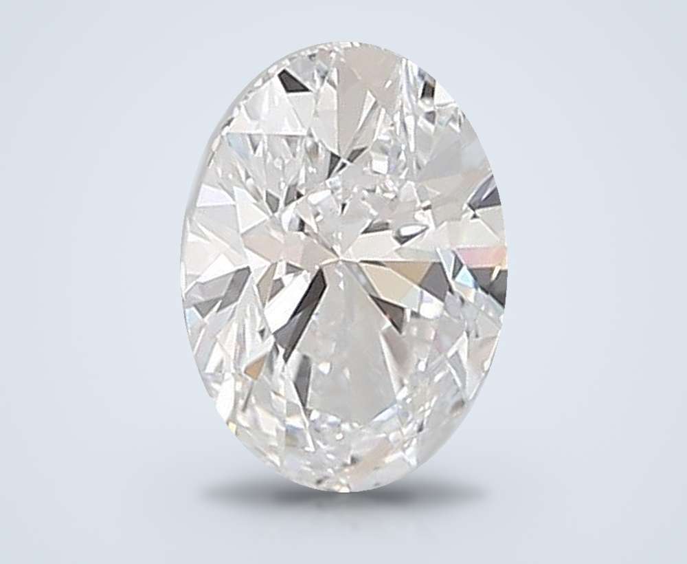0.91 Carat Oval Lab Diamond