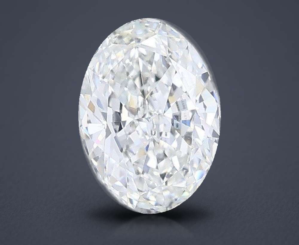 0.97 Carat Oval Lab Diamond