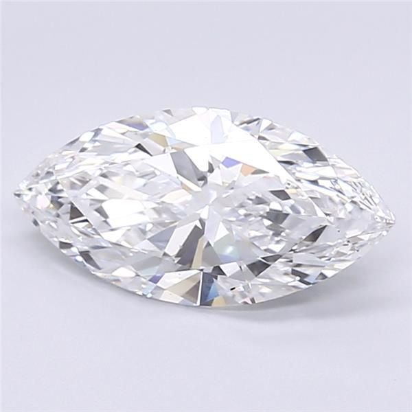 4.07ct D VS1 Rare Carat Ideal Cut Marquise Lab Grown Diamond