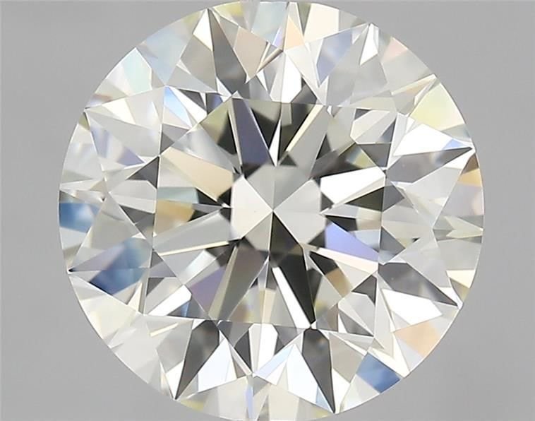 3.37ct J VS1 Rare Carat Ideal Cut Round Diamond