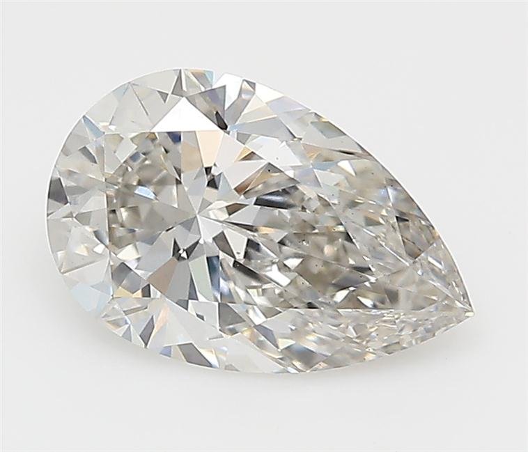 2.08ct H VS2 Rare Carat Ideal Cut Pear Lab Grown Diamond