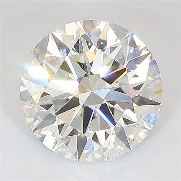 2.06ct J VS1 Rare Carat Ideal Cut Round Lab Grown Diamond