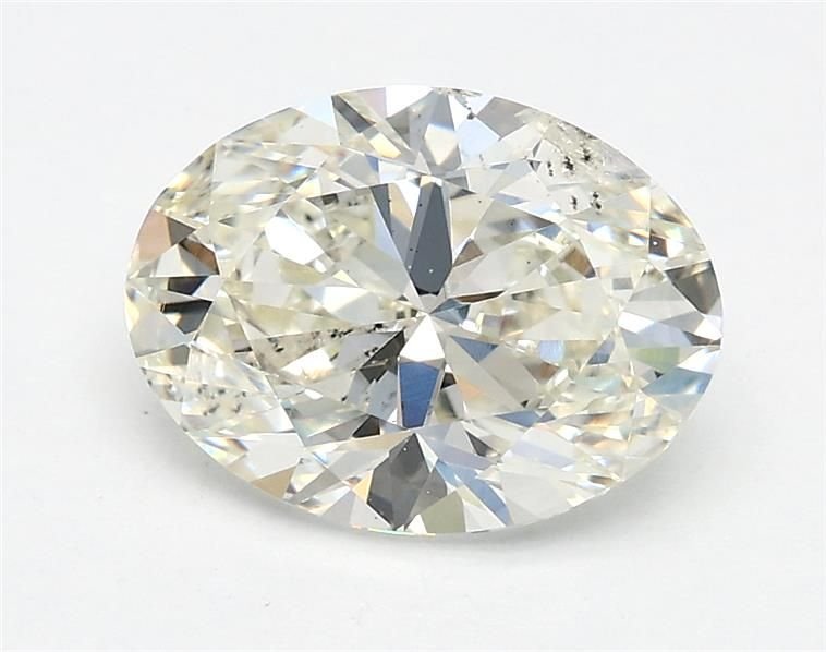 1.50ct I SI2 Very Good Cut Oval Lab Grown Diamond