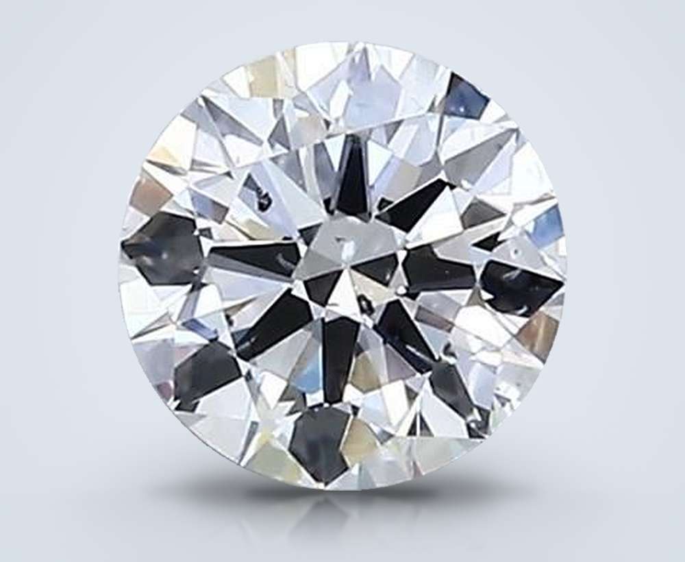 0.60 Carat Round Natural Diamond