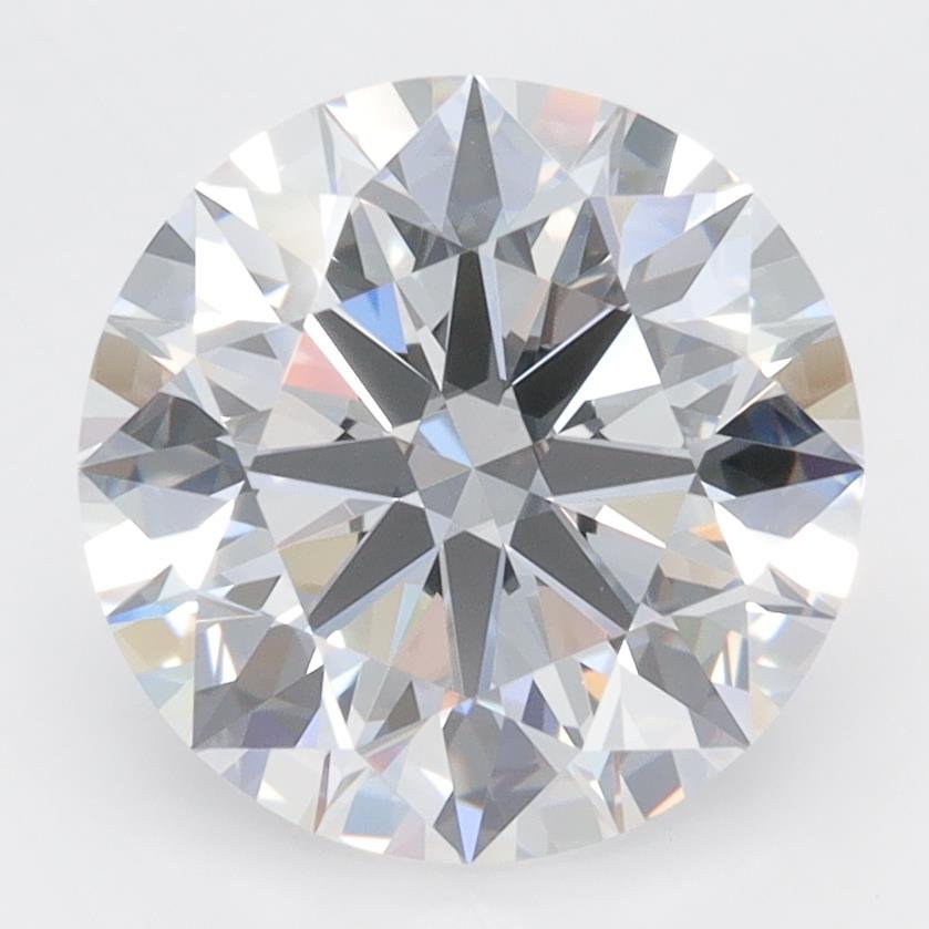 3.58ct D FL Rare Carat Ideal Cut Round Lab Grown Diamond