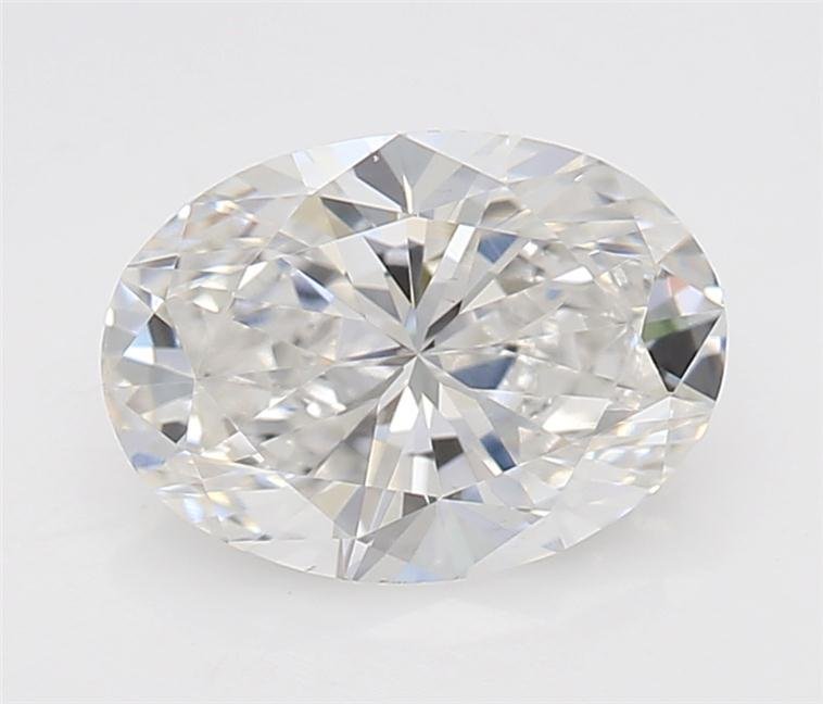 0.85ct E VS1 Rare Carat Ideal Cut Oval Lab Grown Diamond