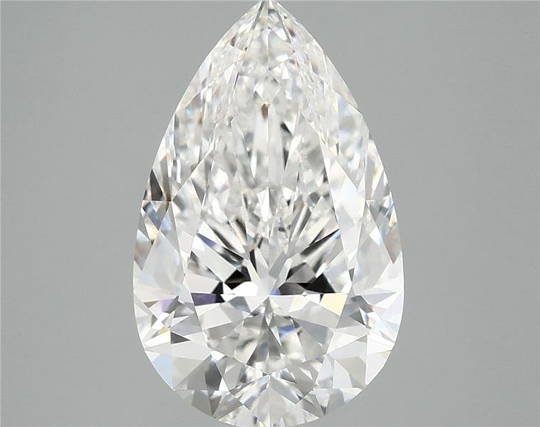 3.92 Carat Pear Lab Diamond