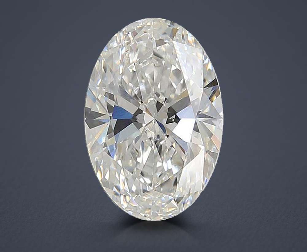 3.05 Carat Oval Lab Diamond