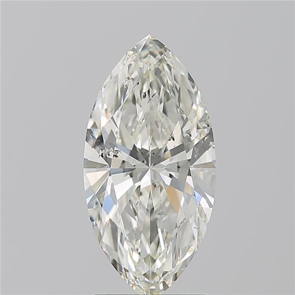 2.02ct K SI2 Rare Carat Ideal Cut Marquise Diamond
