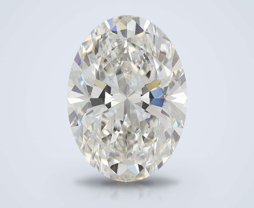 3.63 Carat Oval Lab Diamond