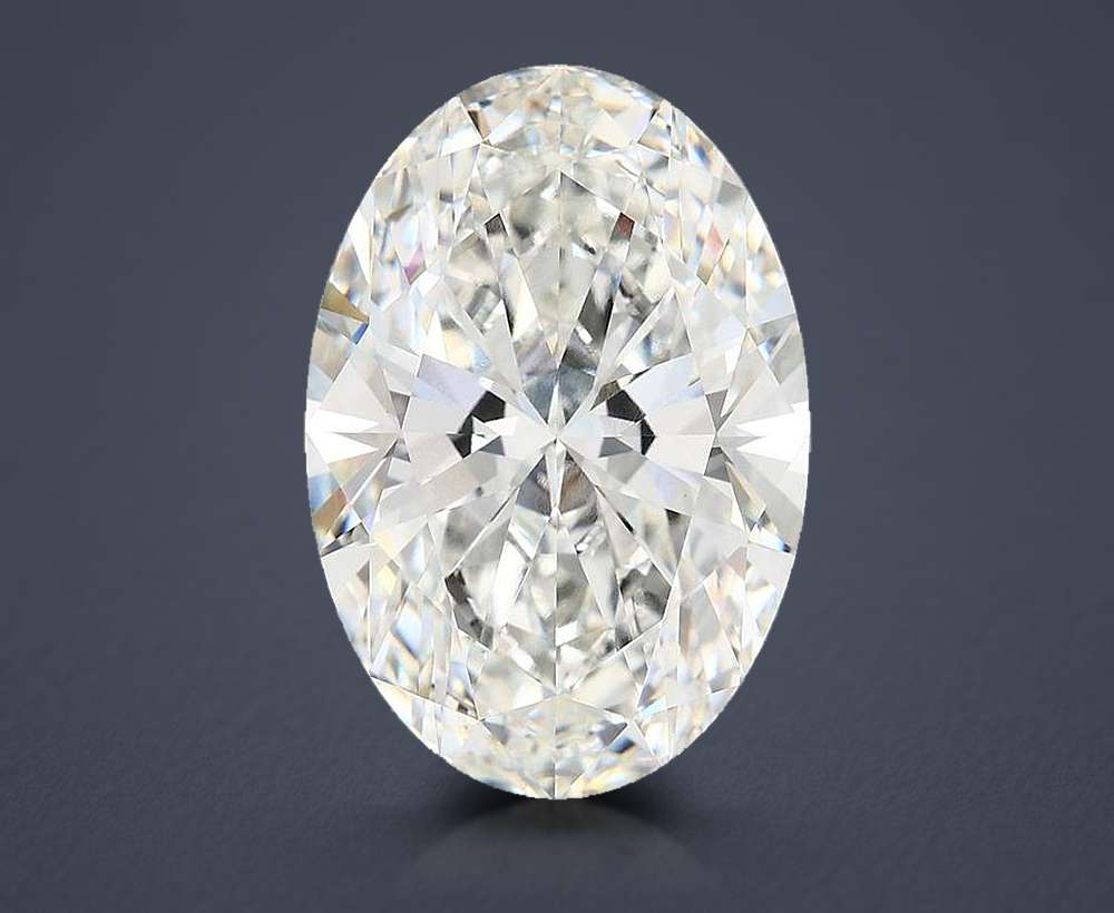 8.90 Carat Oval Lab Diamond
