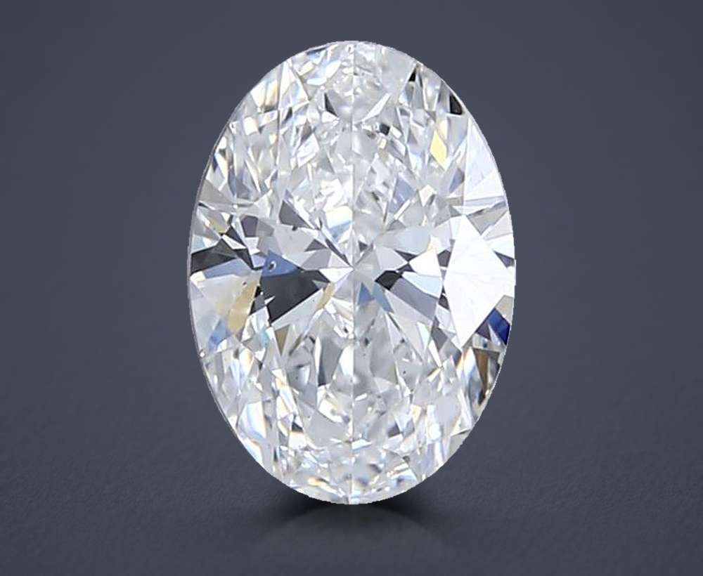 1.26 Carat Oval Lab Diamond