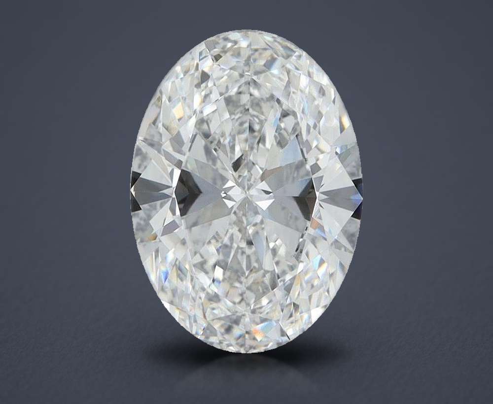 3.23 Carat Oval Lab Diamond