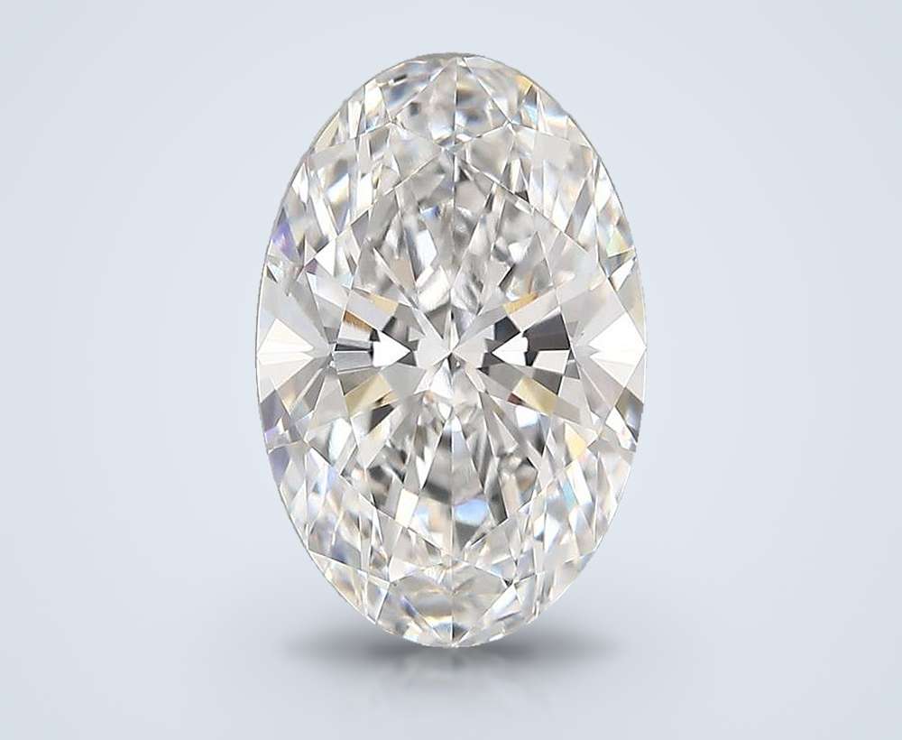 3.93 Carat Oval Lab Diamond