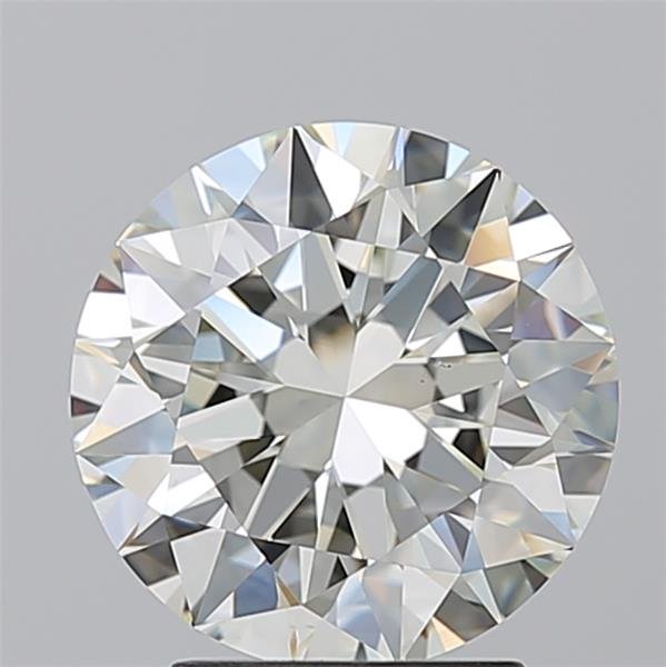 3.01ct K VS1 Rare Carat Ideal Cut Round Diamond