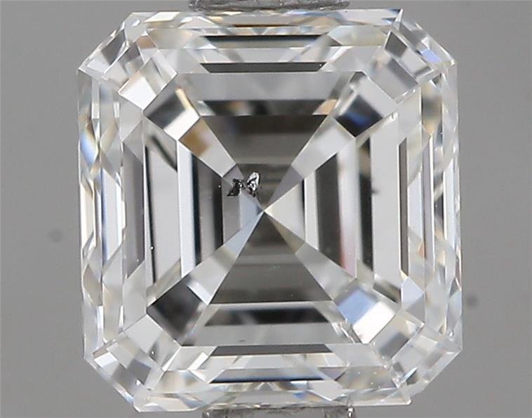 0.90ct G SI1 Very Good Cut Asscher Diamond