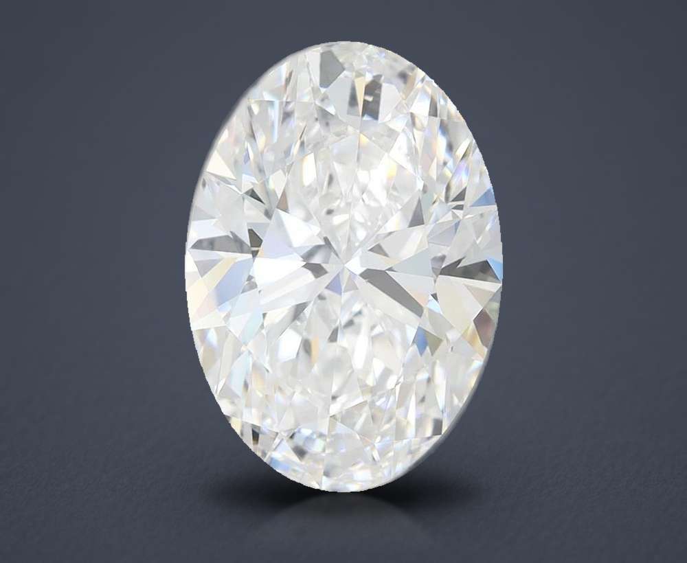 3.34 Carat Oval Lab Diamond