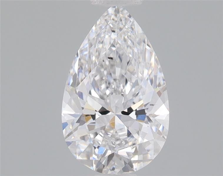 0.66ct E VS2 Rare Carat Ideal Cut Pear Lab Grown Diamond