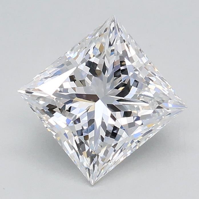 1.09ct D VVS2 Rare Carat Ideal Cut Princess Lab Grown Diamond