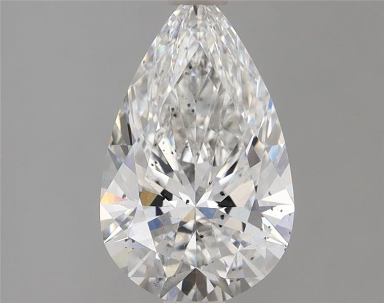 1.66ct F SI2 Rare Carat Ideal Cut Pear Lab Grown Diamond