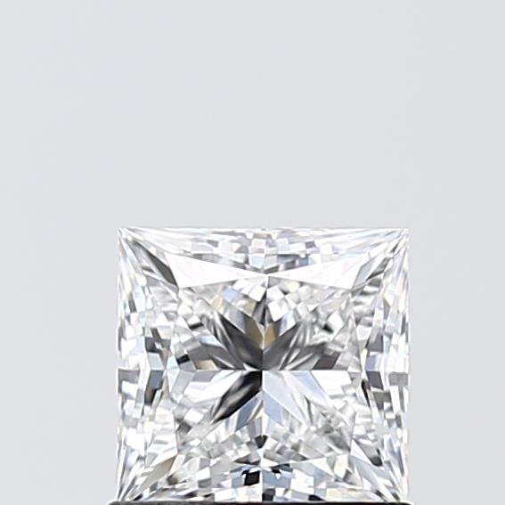 1.04ct D VVS2 Rare Carat Ideal Cut Princess Lab Grown Diamond