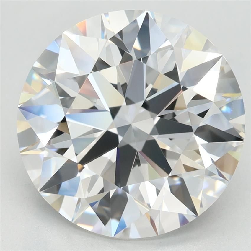 5.02ct E IF Rare Carat Ideal Cut Round Lab Grown Diamond