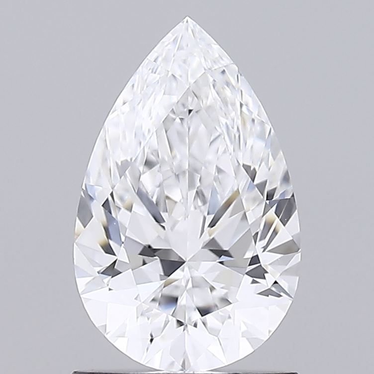 1.09ct D VVS2 Rare Carat Ideal Cut Pear Lab Grown Diamond