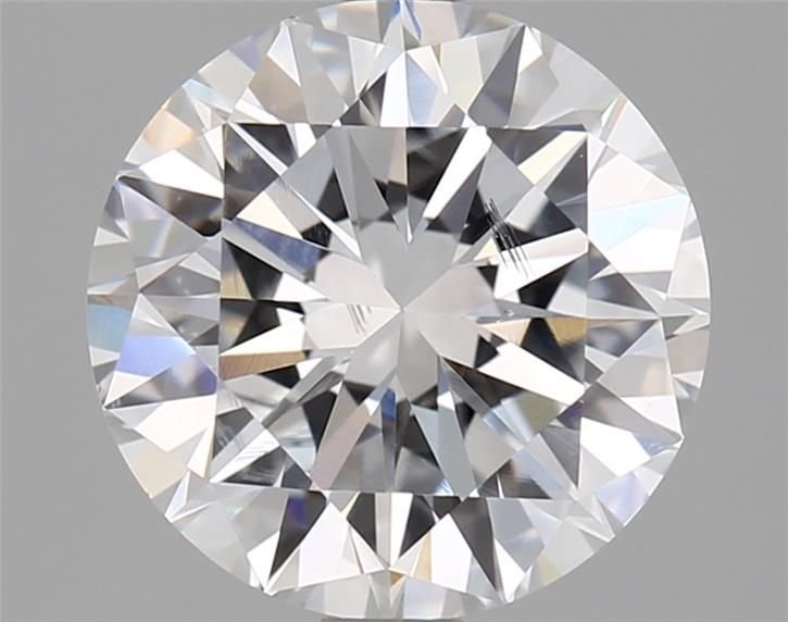 2.53ct D SI1 Very Good Cut Round Lab Grown Diamond