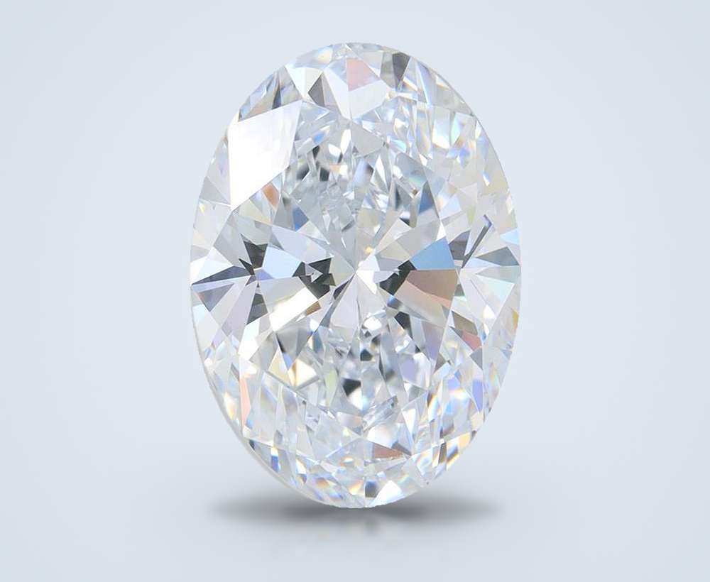 5.40 Carat Oval Lab Diamond