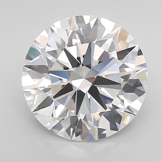 2.54ct E VS1 Rare Carat Ideal Cut Round Lab Grown Diamond