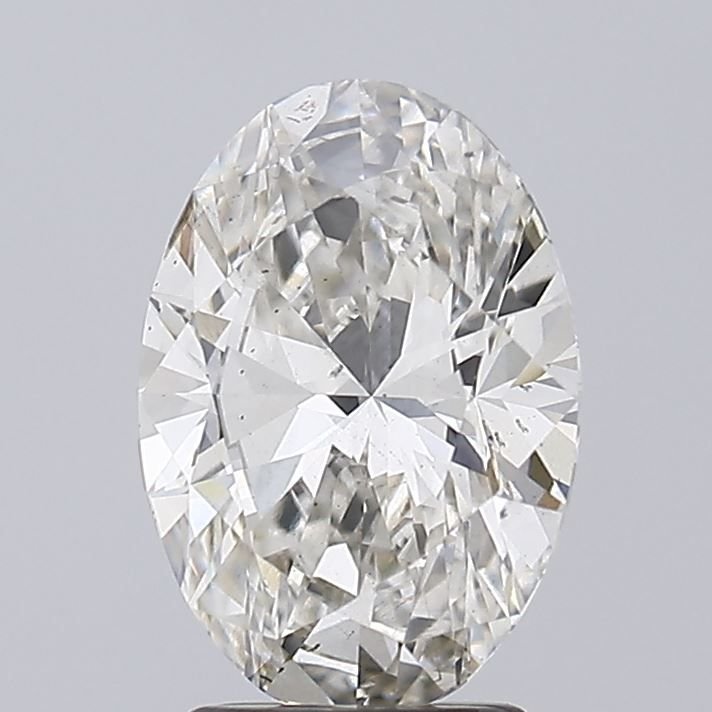 2.74ct I SI1 Rare Carat Ideal Cut Oval Lab Grown Diamond