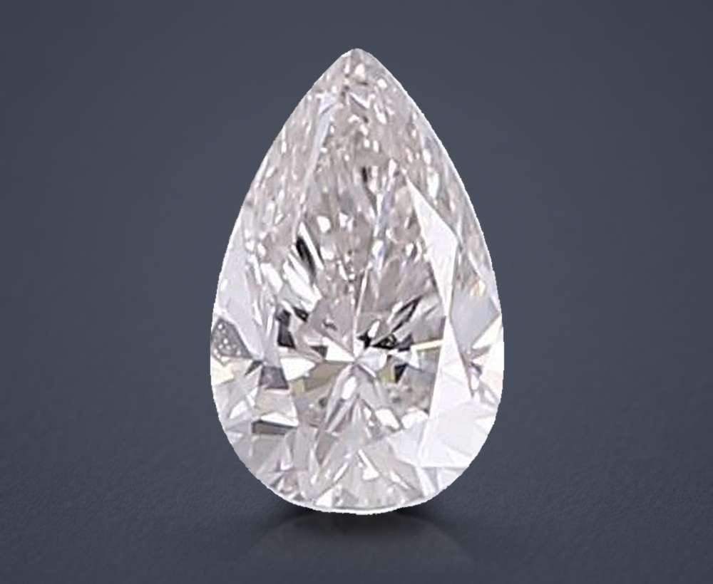 0.28 Carat Pear Lab Diamond