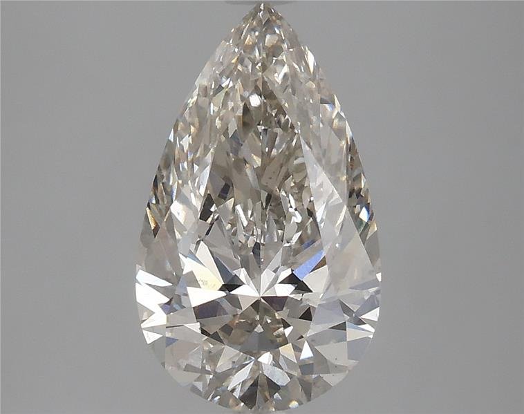 2.79ct I VS2 Rare Carat Ideal Cut Pear Lab Grown Diamond