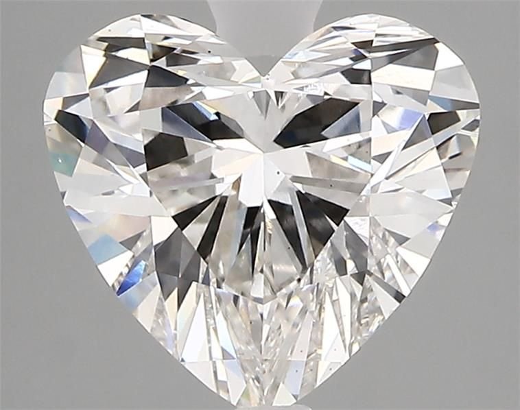 2.87ct H VS2 Rare Carat Ideal Cut Heart Lab Grown Diamond