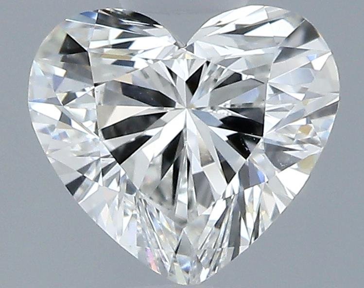 0.62ct H VS2 Rare Carat Ideal Cut Heart Diamond