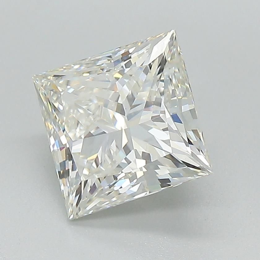 2.26ct H VS1 Rare Carat Ideal Cut Princess Lab Grown Diamond