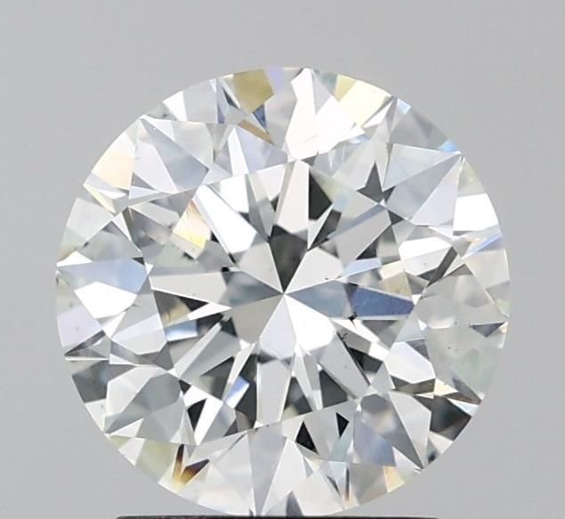 2.08ct E SI1 Rare Carat Ideal Cut Round Diamond