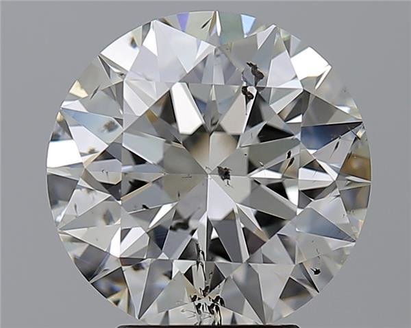 3.53ct H SI2 Rare Carat Ideal Cut Round Diamond