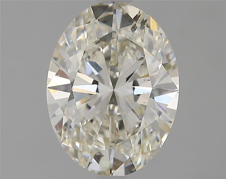 1.73ct I SI1 Rare Carat Ideal Cut Oval Lab Grown Diamond