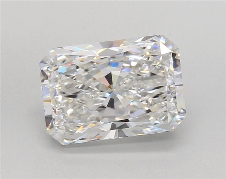 3.03ct E VS1 Rare Carat Ideal Cut Radiant Lab Grown Diamond