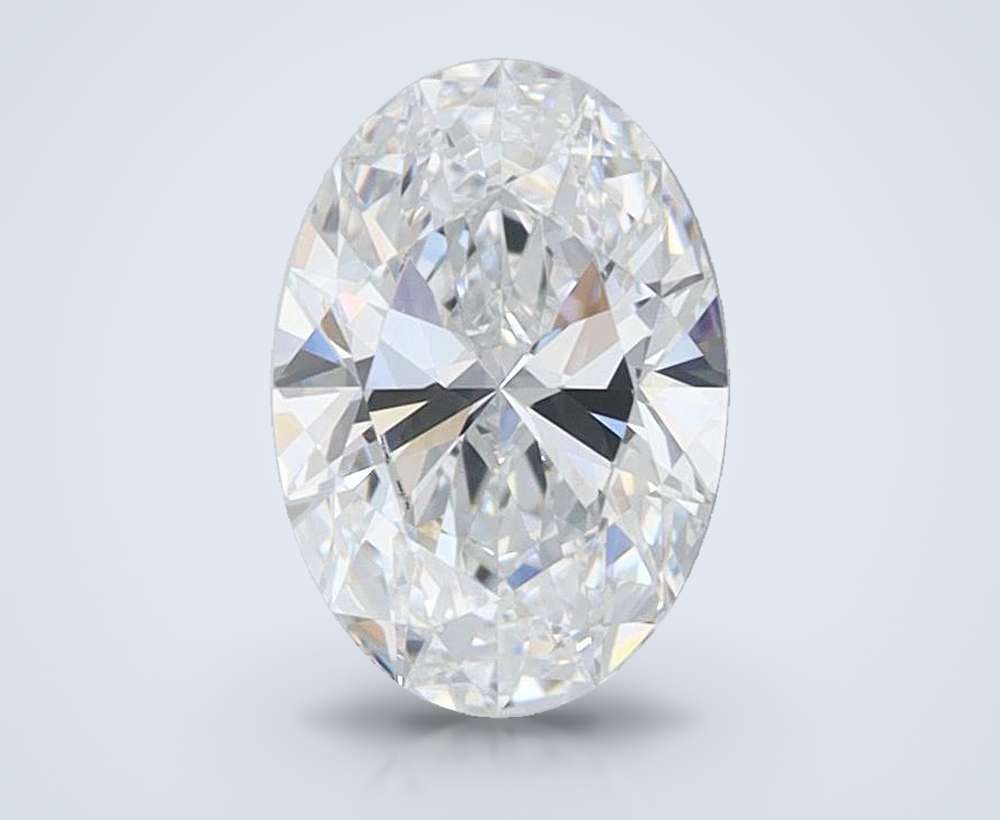 1.00 Carat Oval Lab Diamond