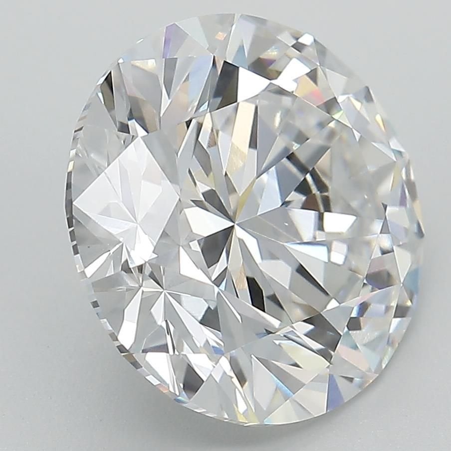 6.30 Carat Round Lab Diamond