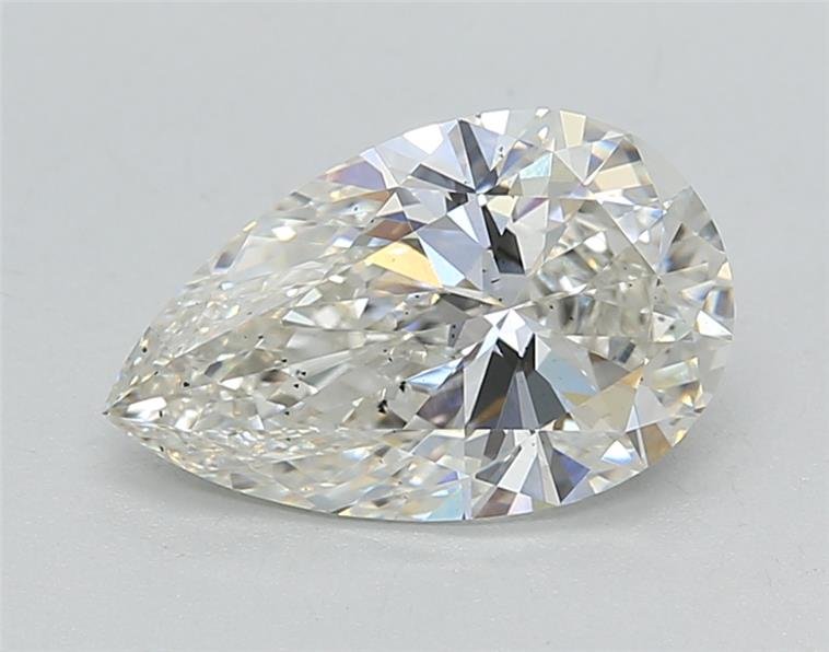 1.67ct G SI1 Rare Carat Ideal Cut Pear Lab Grown Diamond