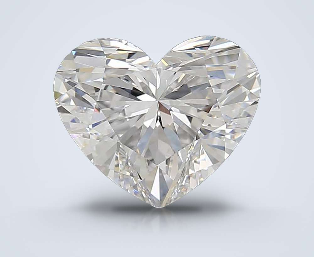 2.43 Carat Heart Lab Diamond