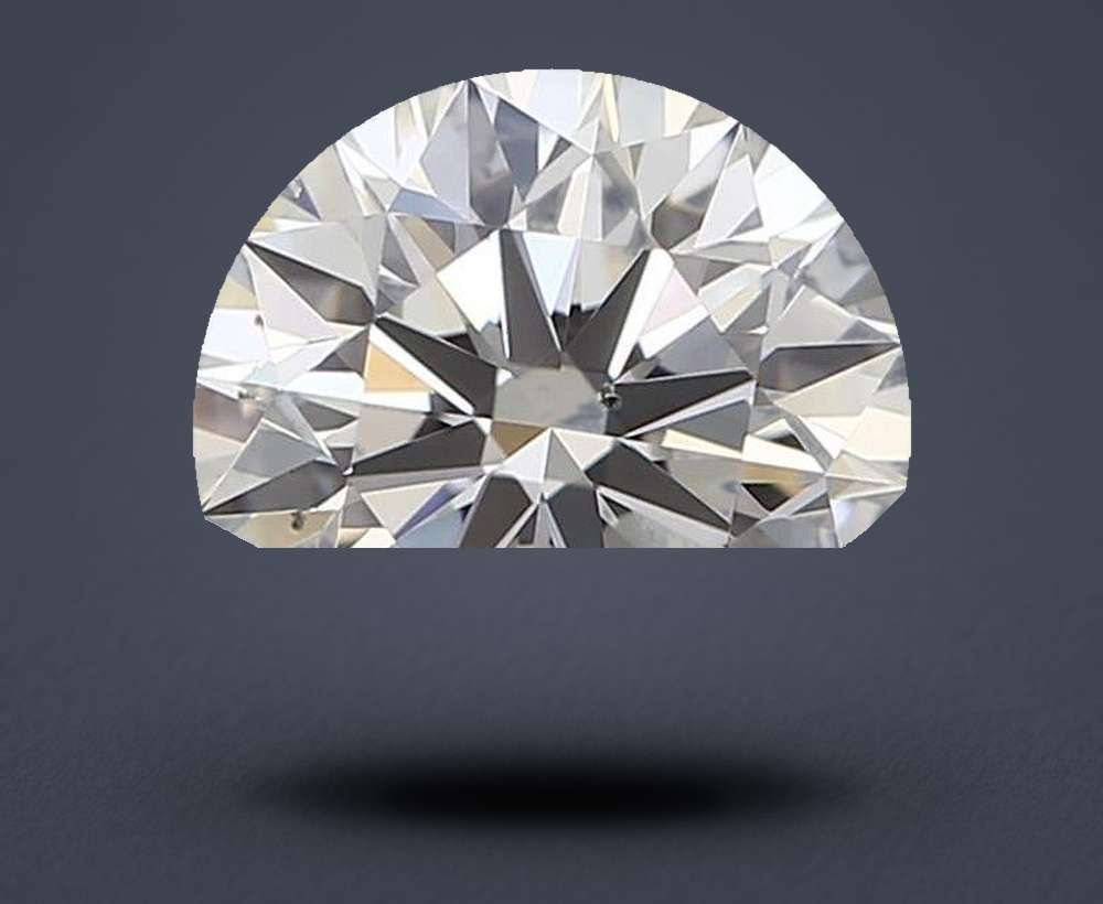 0.90 Carat Round Natural Diamond