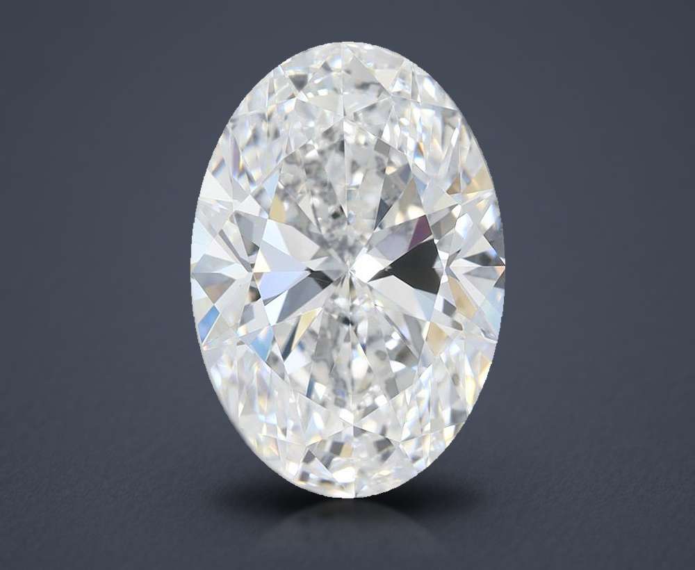 3.81 Carat Oval Lab Diamond